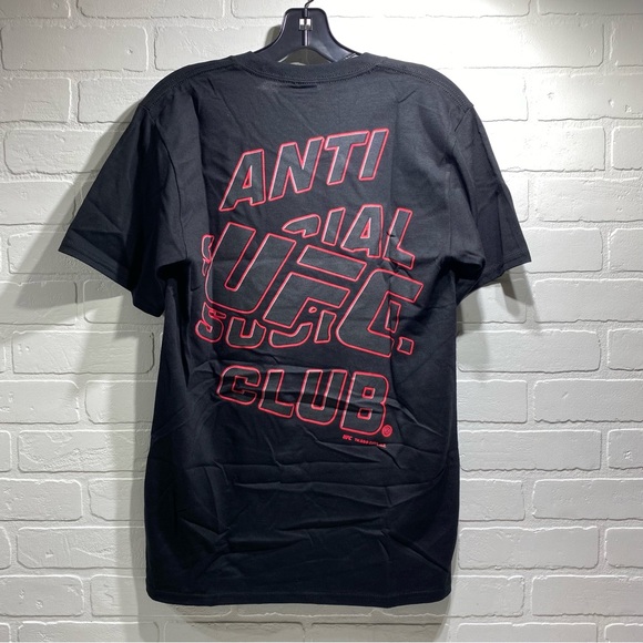 New - Anti Social Social Club -  McGregor Notorious Ufc Tee shirt - Black - SML - Picture 3 of 6
